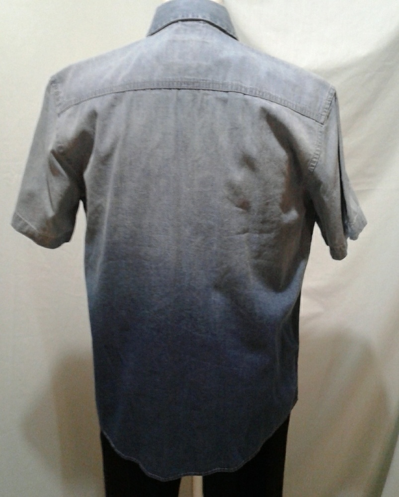 🌺 Like New Men's American Rag Chambray Shirt - Picture 2 of 4